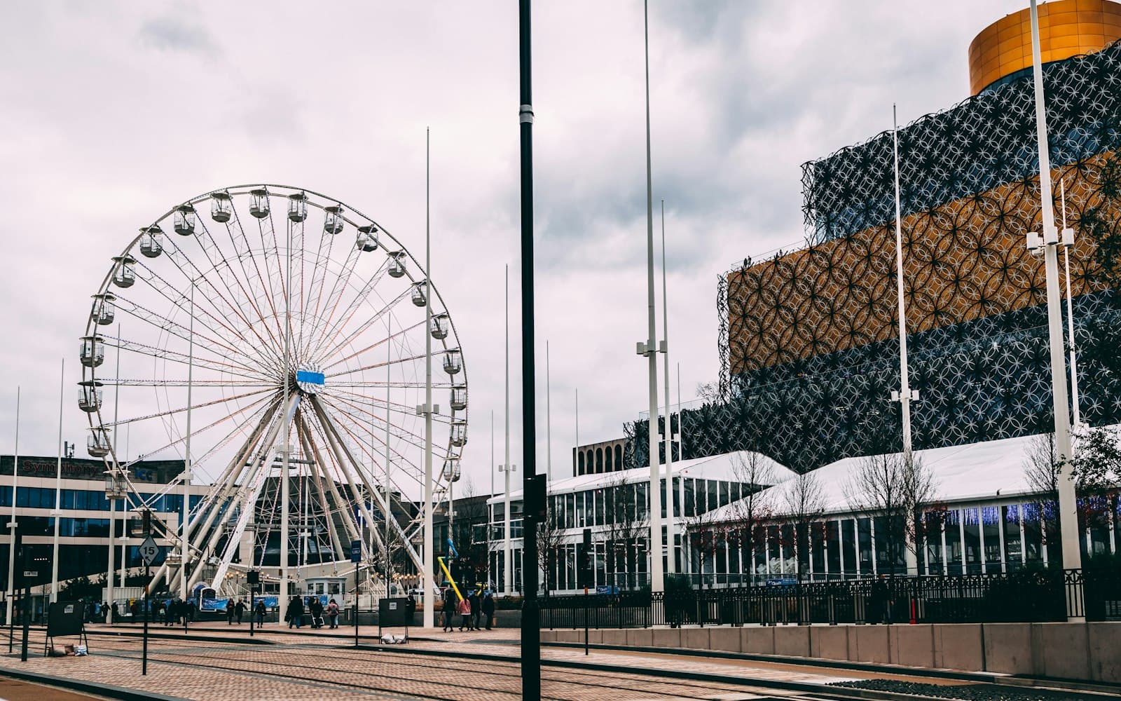 Centenary Square in Birmingham city centre