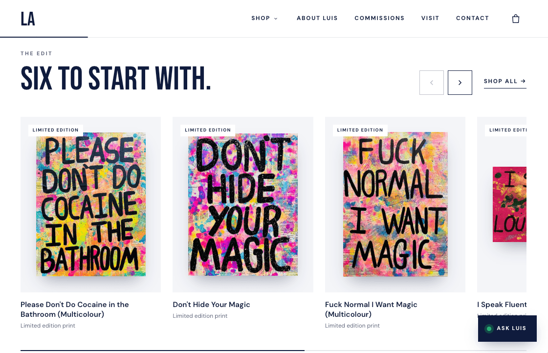 Luis Alvarez website built by LuminaX Marketing